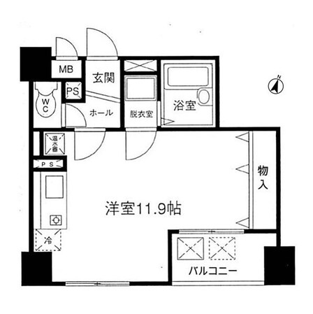 YOSHIDA BLDG-01の物件間取画像